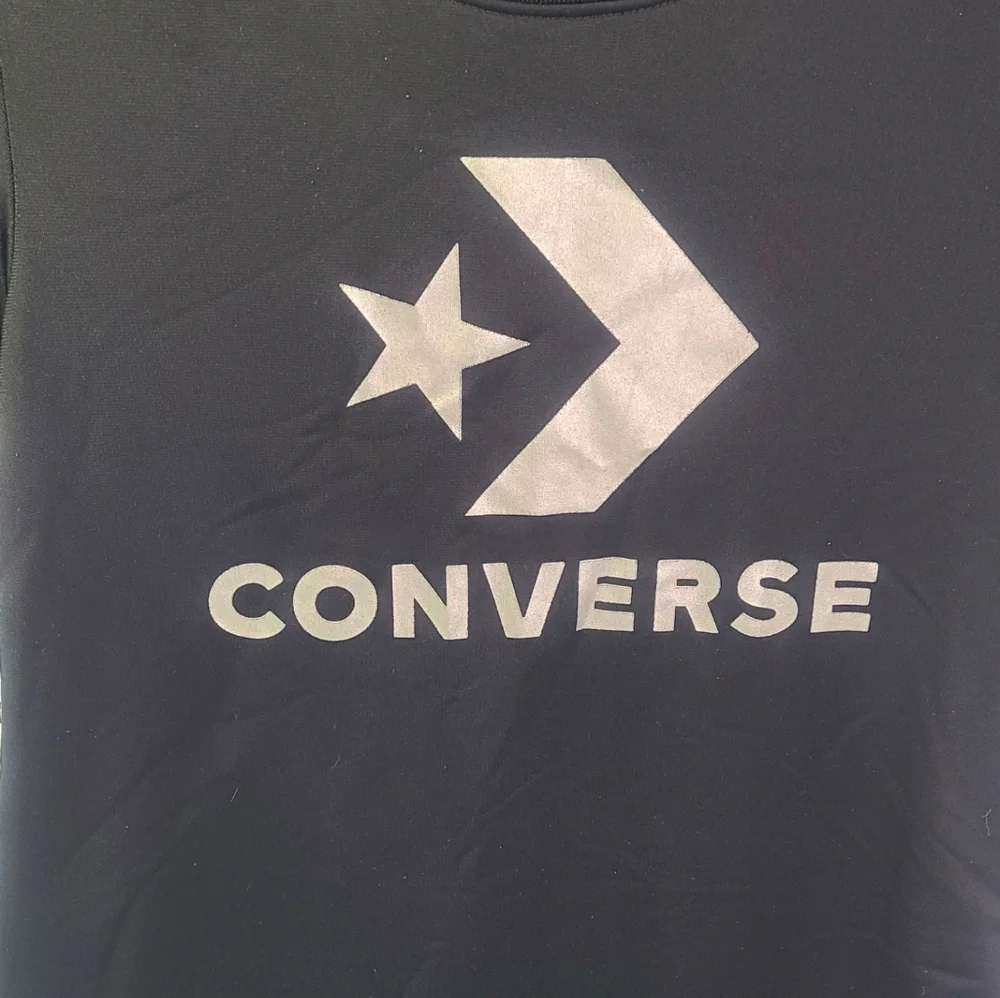 Converse girls black‎ chevron star dress size medium M 10-12 years old